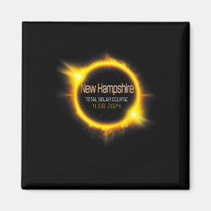 Hampshire Total Solar Eclipse Amerika april 04.08. Magneet
