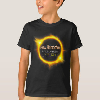 Hampshire Total Solar Eclipse Amerika april 04.08. T-shirt