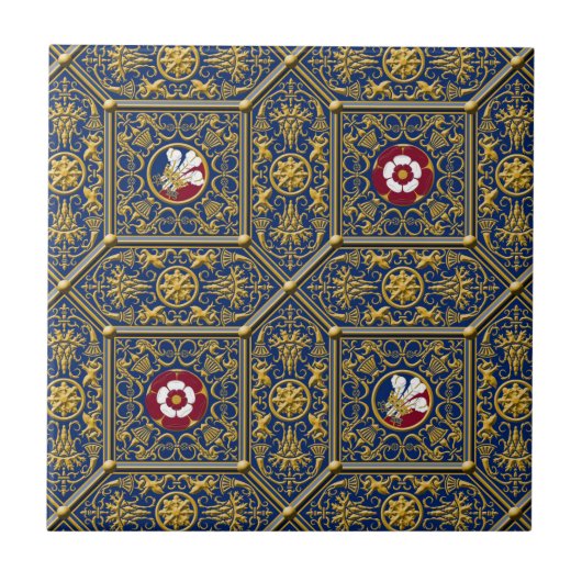 Hampton Court Ceramic Tile Tegeltje (Voorkant)