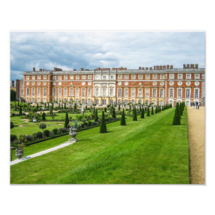 Hampton Court Palace, Londen - Foto Print Foto Afdruk