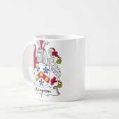 Hampton Family Crest Koffiemok (Voorkant links)
