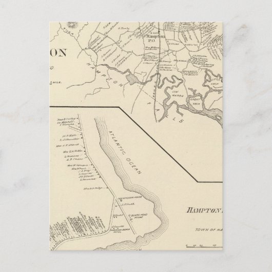 Hampton, Hampton Beach Briefkaart (Voorkant)