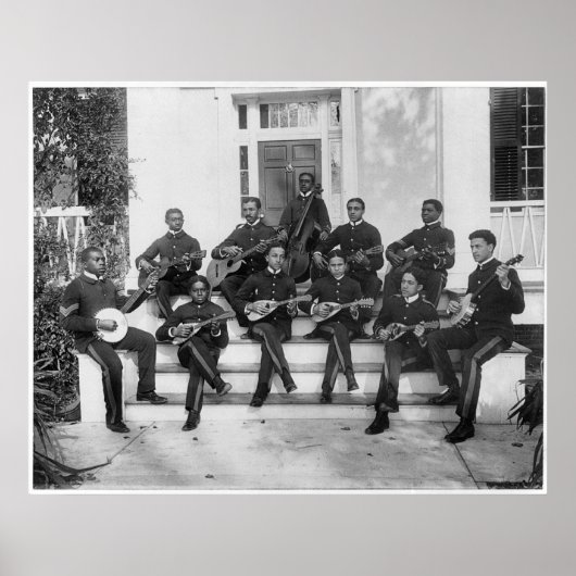 Hampton Institute Musicians, 1898 Poster (Voorkant)