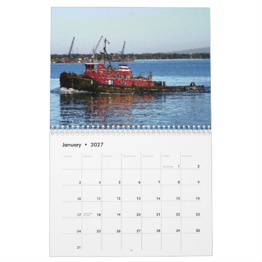 HAMPTON ROADS KALENDER (Jan 2027)