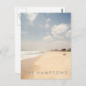 Hamptons Beach BRIEFKAART (Voorkant / Achterkant)