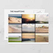 Hamptons "Beach"-BRIEFKAART Briefkaart (Voorkant / Achterkant)