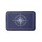 Hamptons Navy en White Nautical Ship Compass Roos
