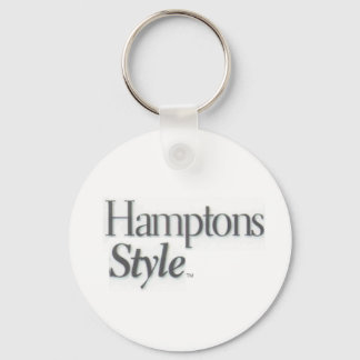 Hamptons Style White Sleutelhanger