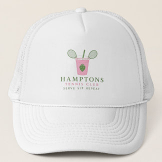Hamptons Tennis -Trucker Hoed Trucker Pet