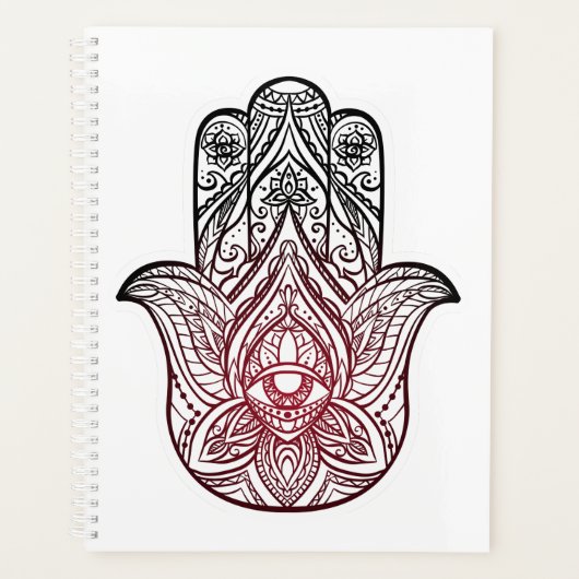 Hamsa avec motif boho (Devant)