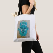 Hamsa bag draagtas (Dichtbij)