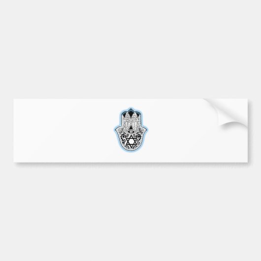 Hamsa Bumpersticker (Voorkant)