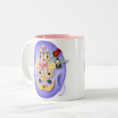Hamsa et tasses de fleurs (Devant gauche)