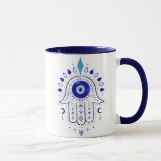 Hamsa Evil Eye Hand Mok