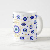 Hamsa Evil Eye Specialty Mug (Devant droit)