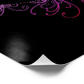 Hamsa Fatma Hand Psychedelic Art Perfect Poster (Hoek)