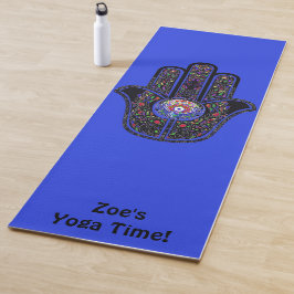 Hamsa for good vibes Jouw naam Yoga Mat