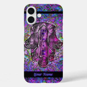 Hamsa Fusion (gepersonaliseerd) iPhone 16 Plus Hoesje