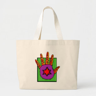 Hamsa Grote Tote Bag