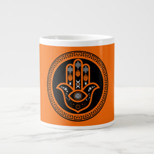 Hamsa Hand Bescherming tegen het Boze Oog Extra Grote Beker