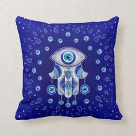 Hamsa Hand - Evil Eye Amulet Kussen