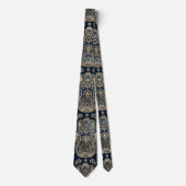 Hamsa Hand-Hand Fatima Pattern Stropdas (Voorkant)