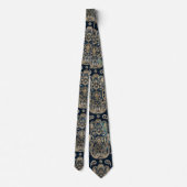 Hamsa Hand-Hand Fatima Pattern Stropdas (Achterkant)