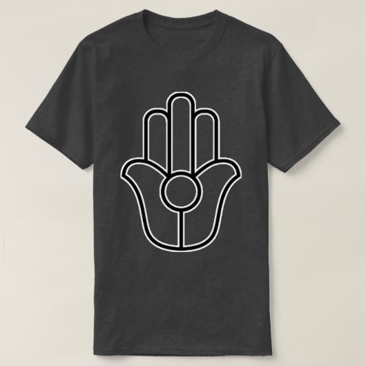 Hamsa Hand of Fatima T-shirt (Design voorkant)
