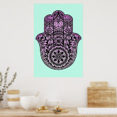 Hamsa Hand Poster (Keuken)