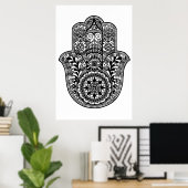 Hamsa Hand Print (Thuiskantoor)