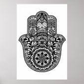 Hamsa Hand Print (Voorkant)