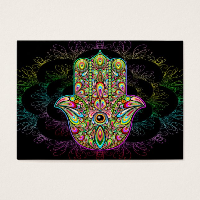 Hamsa Hand Psychedelic (Devant)