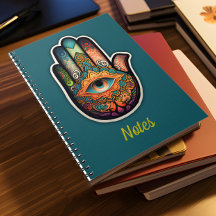 Hamsa Hand Spiral Notitieboek