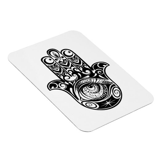 Hamsa Hand Zendoodle Magneet (Rechterzijde)