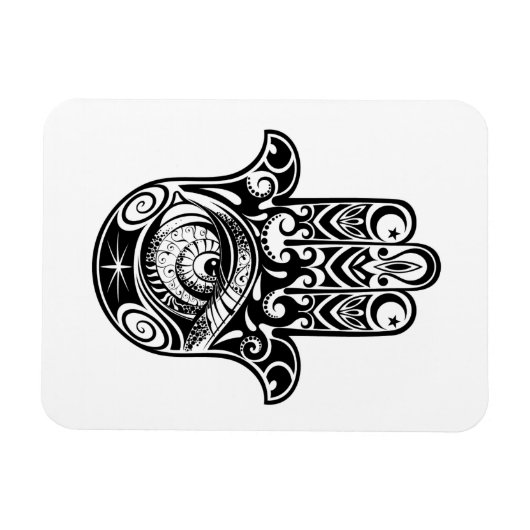 Hamsa Hand Zendoodle Magneet (Horizontaal)