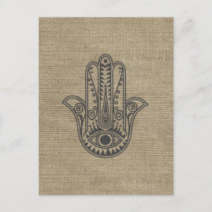HAMSA Handje Fatima-symbool amulet Briefkaart
