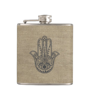 HAMSA Handje Fatima-symbool amulet Heupfles