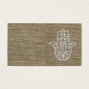 HAMSA Handje Fatima-symbool amulet Visitekaartjes