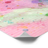 HAMSA Handje Fatima-symbool Poster (Hoek)