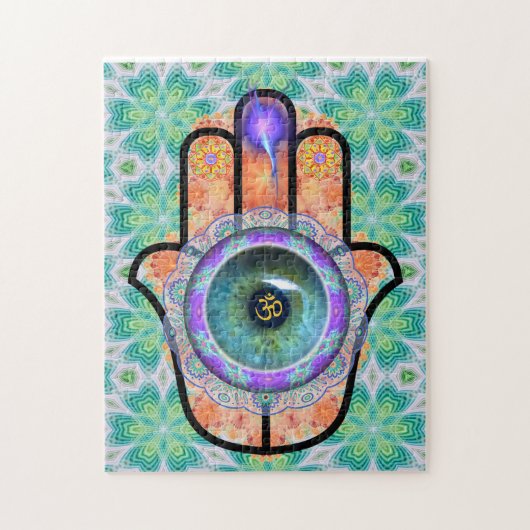 Hamsa Harmony puzzle Legpuzzel (Verticaal)