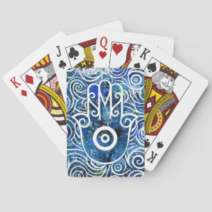 Hamsa Krullen Pokerkaarten