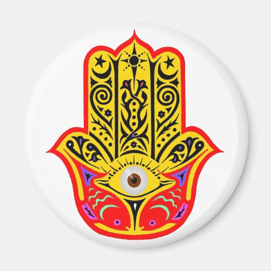 Hamsa - Magic Hamsa Magneet (Voorkant)