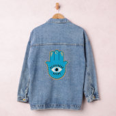 Hamsa main Grec mal Oeil bleu (Hangar)
