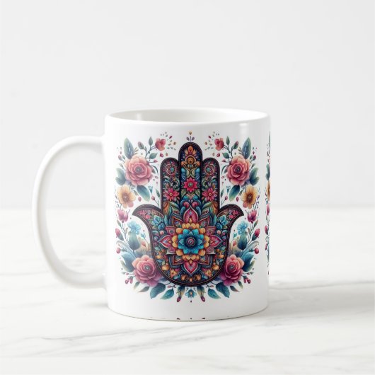 Hamsa Mug (Gauche)