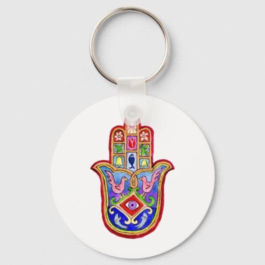 Hamsa Sleutelhanger (Voorkant)
