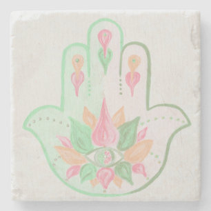 Hamsa Stone Onderzetter