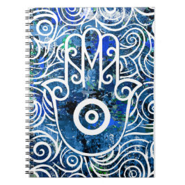 Hamsa Swirls Notitieboek