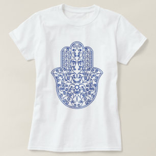 hamsa * tunis * marokko * henna * blue t-shirt