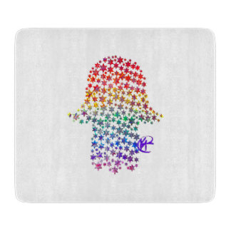Hamsa van Joodse sterren Art Challah Board Snijplank