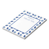 Hamsah Mitzvah Note Notitieblok (Gedraaid)
